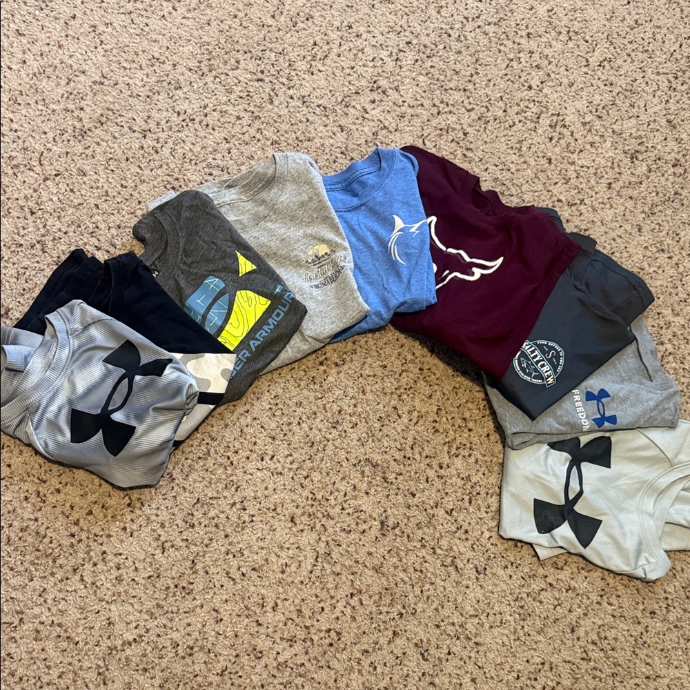 Under Armour Assorted Graphic Tees 9 styles